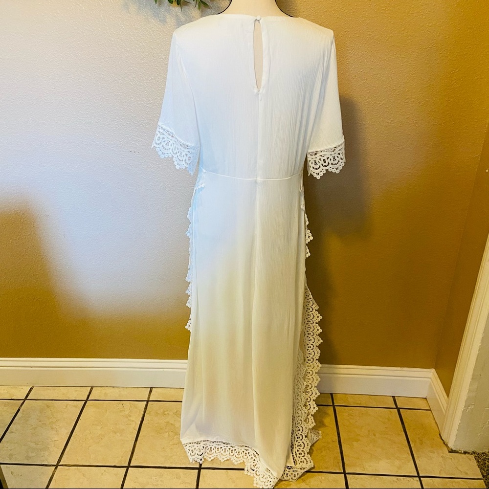 NWOT Lulus Sweeten the Occasion White Lace Maxi Dress - Picture 5 of 17